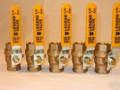 New brand 5 pack ball valves 1