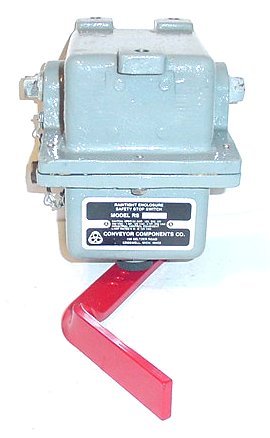 New conveyor components model rs safety stop switch 