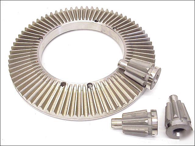 New cushman 3 jaw lathe chuck brand scroll & pinion set