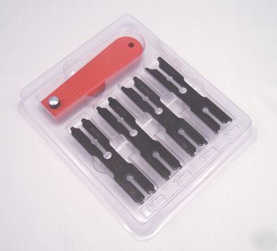 New e-clip remover and installer tool set 5 pieces 