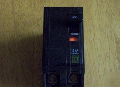 New square d 20AMP double pole qo circuit breaker 