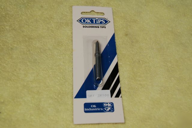 Ok industries sat-3X100 soldering iron replacment tip