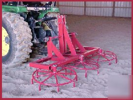 Rotary tiller horse arena drag,rake,landscape 6FT