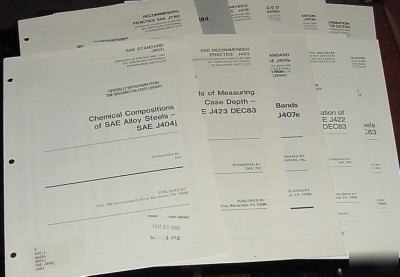 Sae standard lot steel, chemical composition inclusions