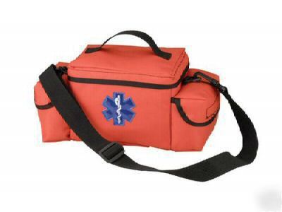 Emt ems medical bag with emt shirt and hat great price 