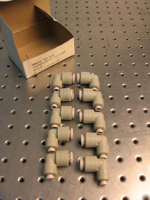 G34351 ten parker parflex A6MES2 tru-seal fittings