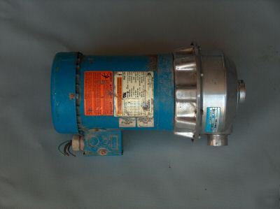 Goulds centrifugal wat pump 1 1/2 hp 1 1/4 x 1 1/2 - 6 