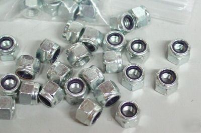 3/8 -16 nylon insert lock nut, uss coarse, qty (100EA.)