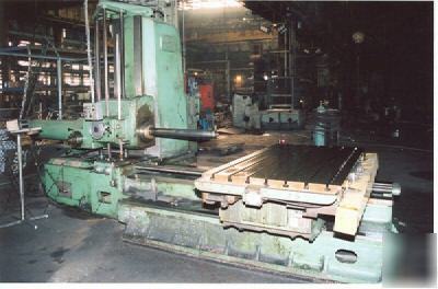 4â€ lucas 42B-60 table type horizontal boring mill