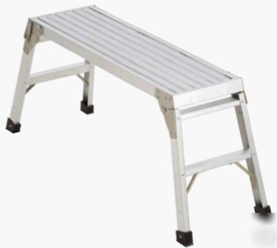 638363 aluminum work platform, 225 lb load capacity