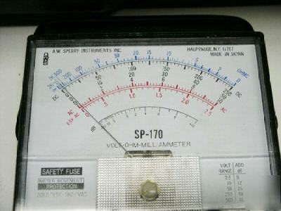 A.w. sperry analog multimeter sp-170