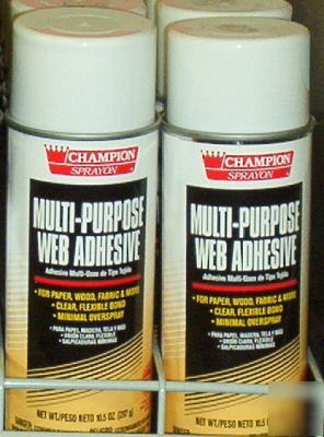 2~multi-purpose web adhesive 10.5OZ can