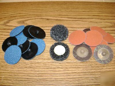 3M 2-in roloc disc grinding assortment 22 pieces