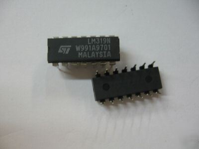 461PCS p/n LM319N ; ic hs dual comparator 14-dip