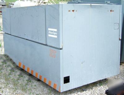 60 hp atlas copco zt-245 air compressor (3320)