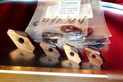 New 10 madison carbide spade drill inserts. -no 