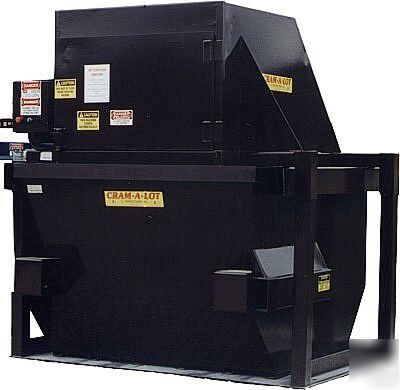 New 3 yard vertical compactor fl/ff or fl/rf compactor 