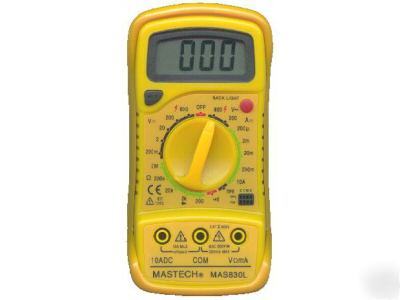 New brand pocket size digital multimeter , MAS830L