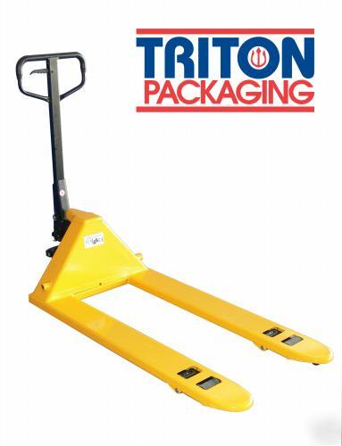 New - pallet jack heavy duty truck 6,600LBS (3000KG)