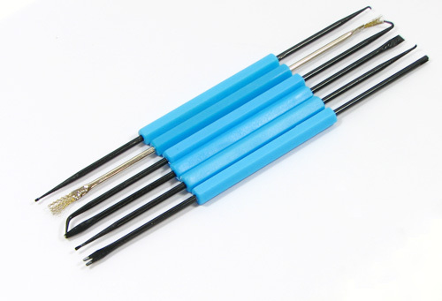 Set 6 soldering solder assist tools for circuit board