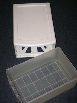 Storage drawers - sturdy, stackable, sterilite +bonuses