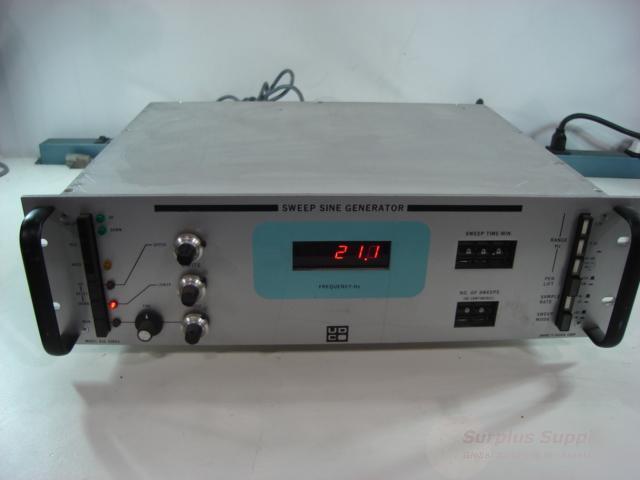 U-d corporation osc-10 sweep sine generator