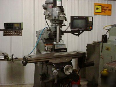 Bridgeport 2 axis cnc vertical milling machine mill