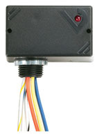 Enclosed relay, V100, 12-30VAC/dc, 120VAC, contact: 10A