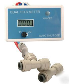 Hm dm-1: residential dual tds meter