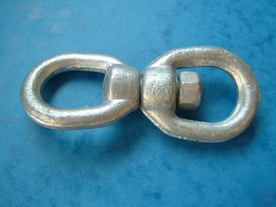 New brand 6MM galvanised anchor swivel