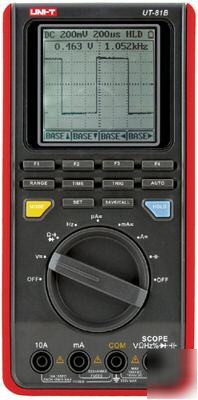 New uni-t UT81B scopemeter multimeter oscilloscope usb