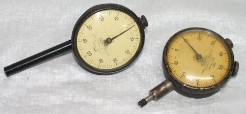 2 federal jeweled dial indicators C81 & J81C