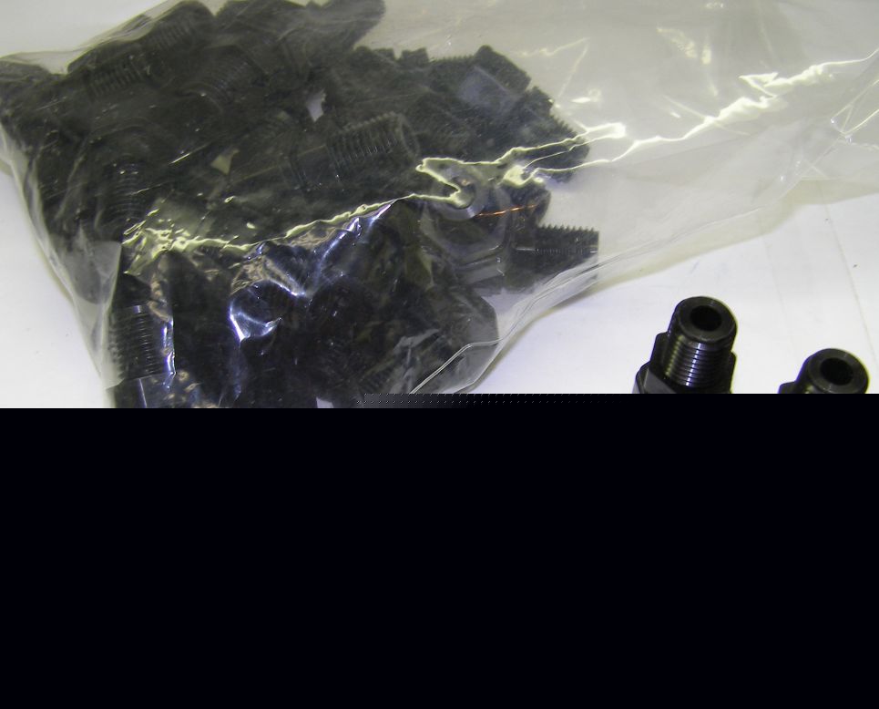 33 black fitting connectors 1/4MPTX1/4TUBE...#24