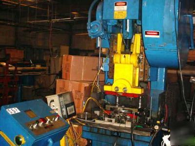 60 ton rouselle, #6A, flywheel, obi press,punch press 