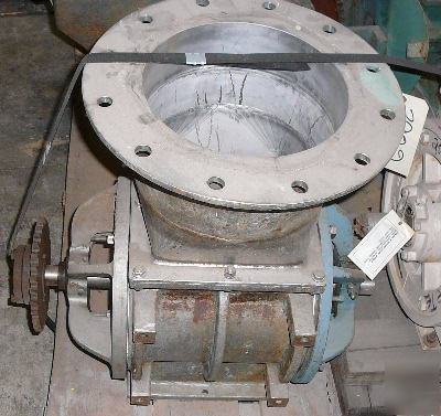 8â€ x 8â€ andritz sprout-bauer rotary valve, ss (3922)