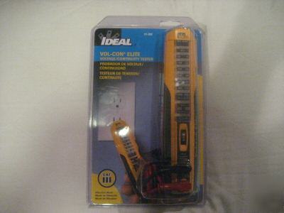 Ideal vol-con elite voltage/continuity tester 61-092 