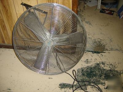 Industrial portable wall mount fan 32