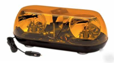 New whelen guardian rotating mini lightbar-G1MA amber