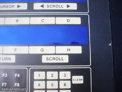 New wtc frount panel key pad p/n 380646 