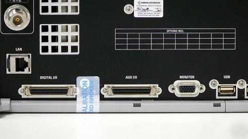 R&s SMATE200A vector signal generator, 100 khz to 6 ghz