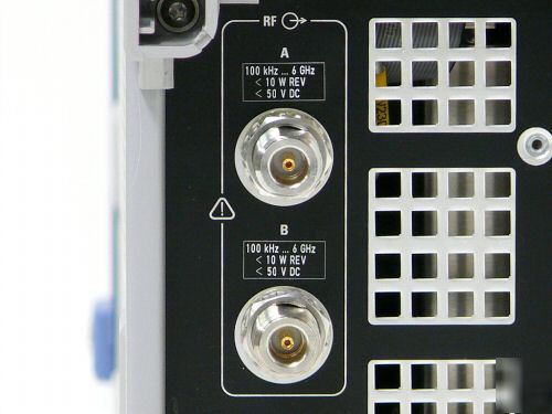 R&s SMATE200A vector signal generator, 100 khz to 6 ghz