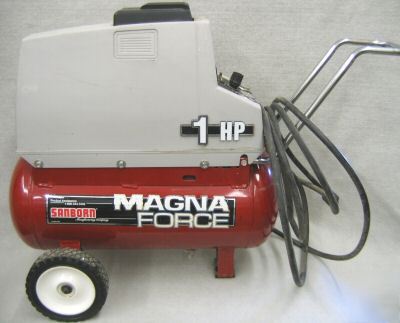 Sanborn magna force 1 hp air compressor #MO2FL100-7.5 