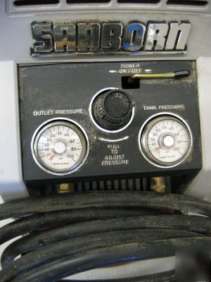 Sanborn magna force 1 hp air compressor #MO2FL100-7.5 