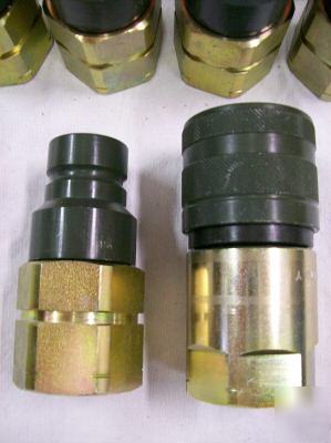 #16 sae flush-face hydraulic quick disconnect couplings