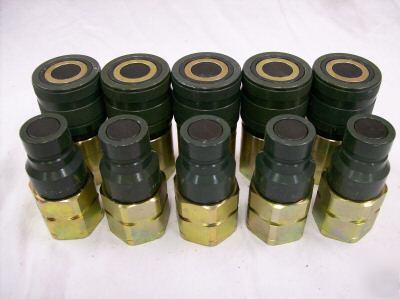 #16 sae flush-face hydraulic quick disconnect couplings