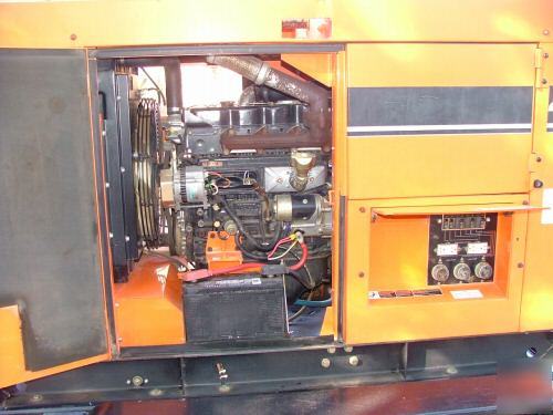 2000 multiquip 37 kw generator isuzu diesel trailer