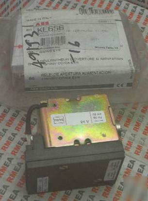 Abb KE6KKA shunt trip 110/120VAC/oc E1/E6 nos