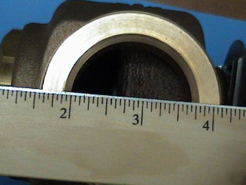 Air pneumatic operated 3-way hot water heating valve 