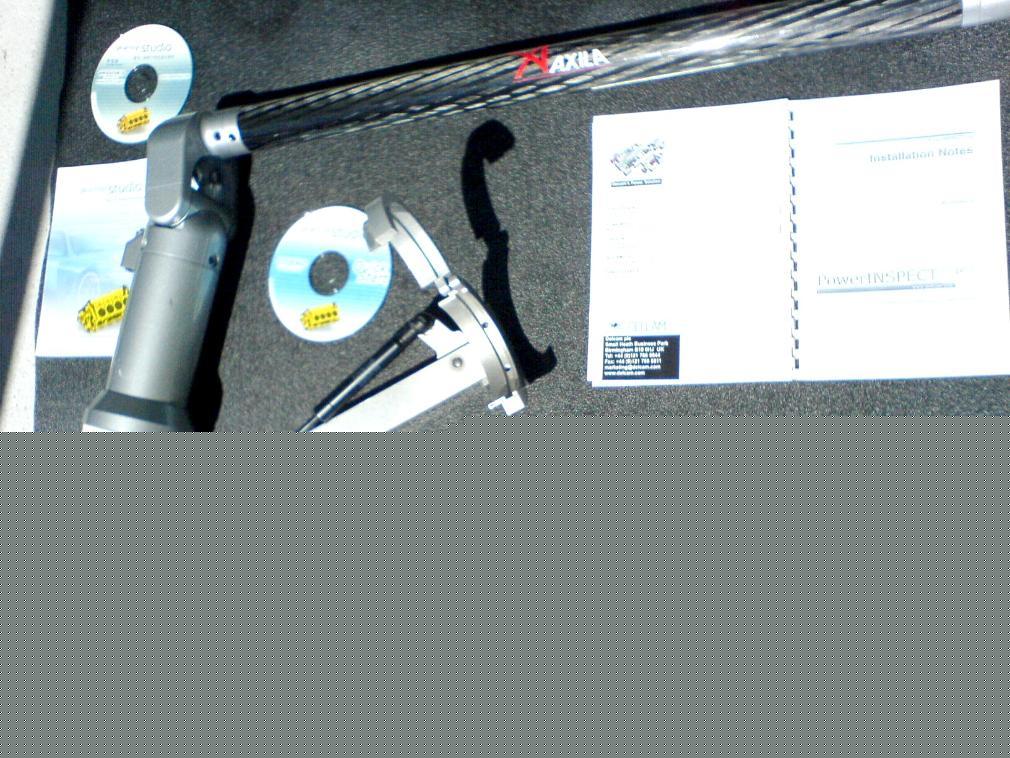 Axila cmm arm 5'/6' romer sheffield 3D cad portable 