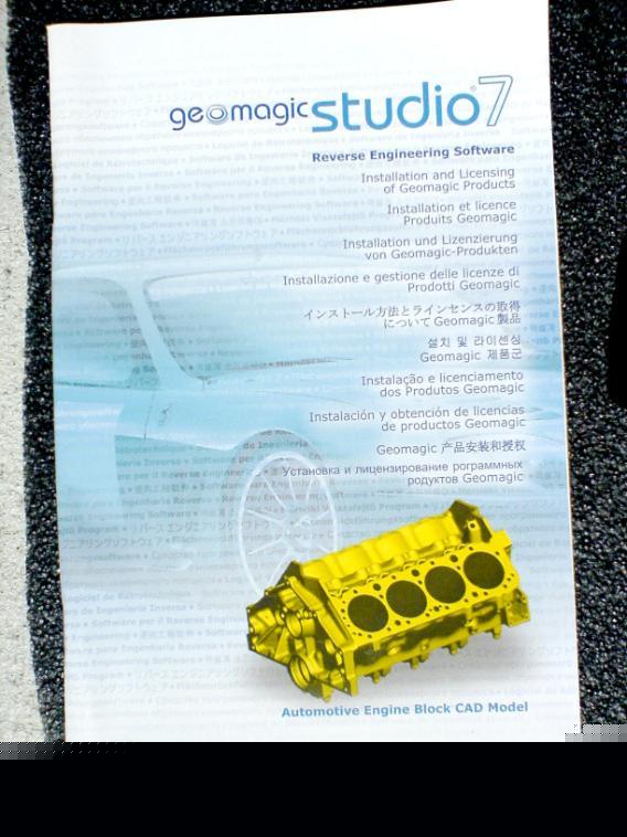 Axila cmm arm 5'/6' romer sheffield 3D cad portable 